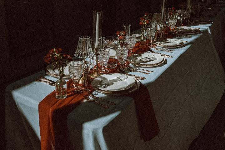 Bud Vases as Centerpieces
