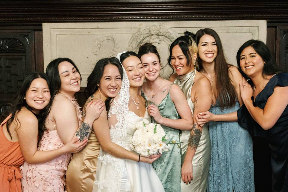 Bride & Friends