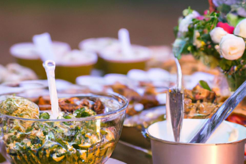 Gourmet dining experience