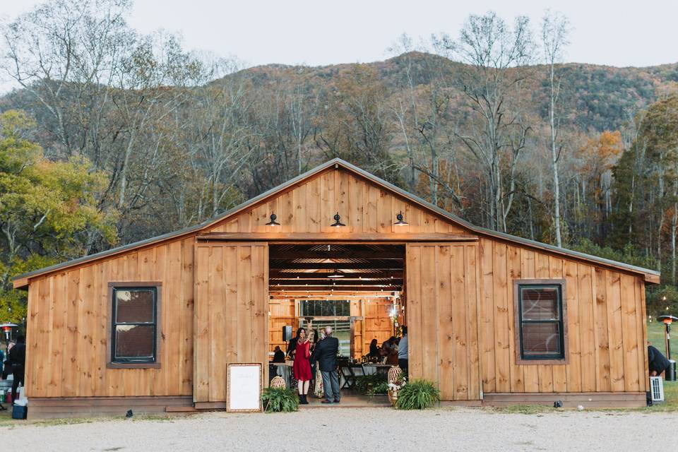 The Event Barn/Reception area