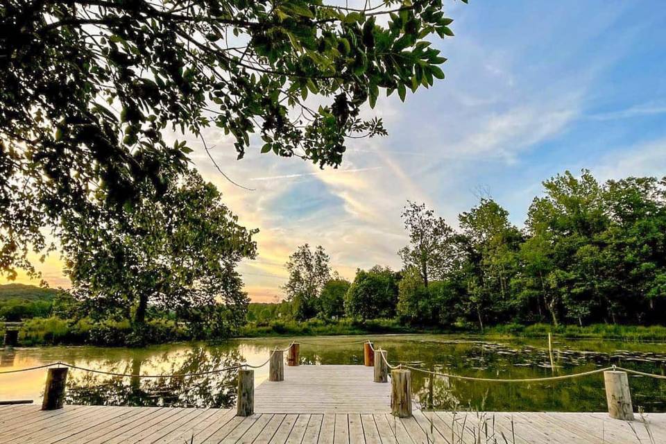 Romantic jetty