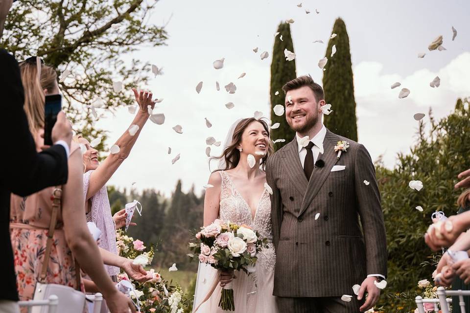 Bride and groom