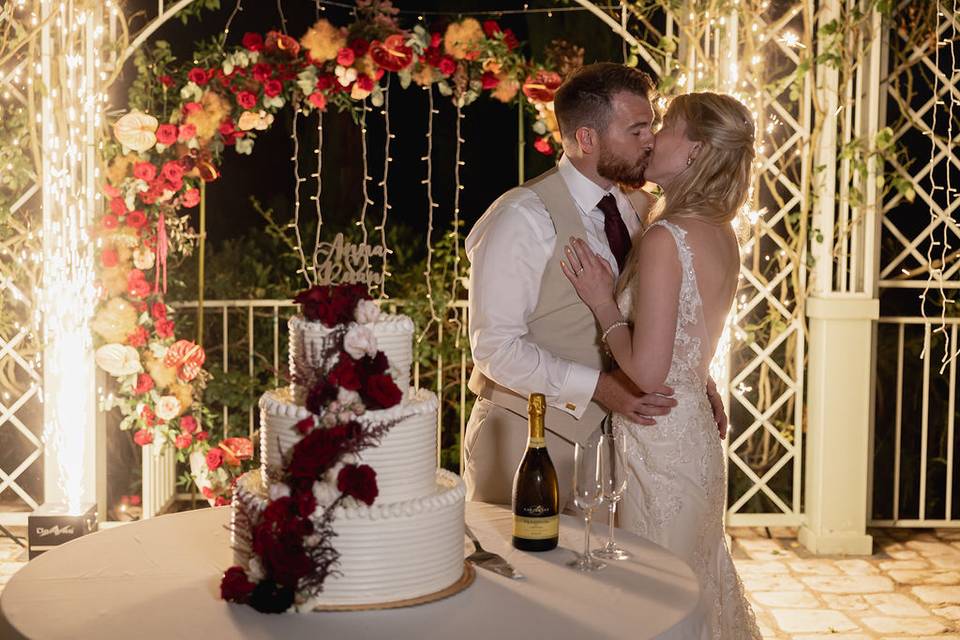 Bride and groom