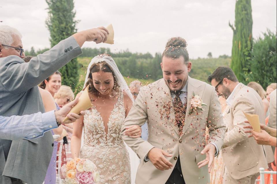Bride and groom