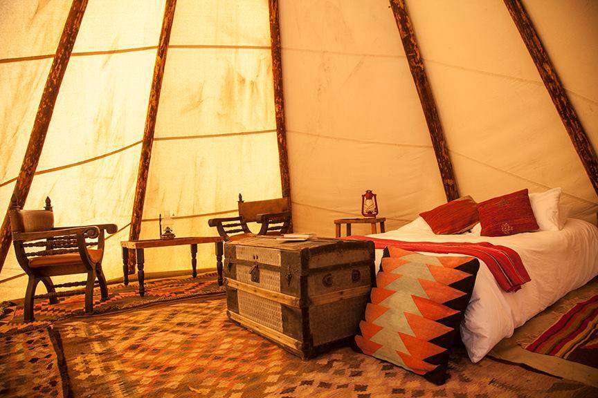 Anasazi Tipi accommodation