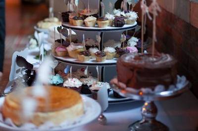 Wedding dessert tables