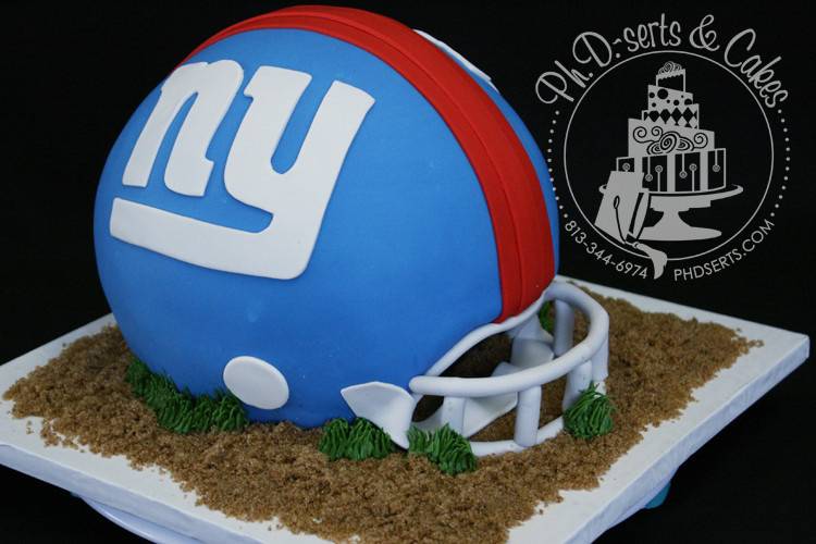 NY Giants helmet