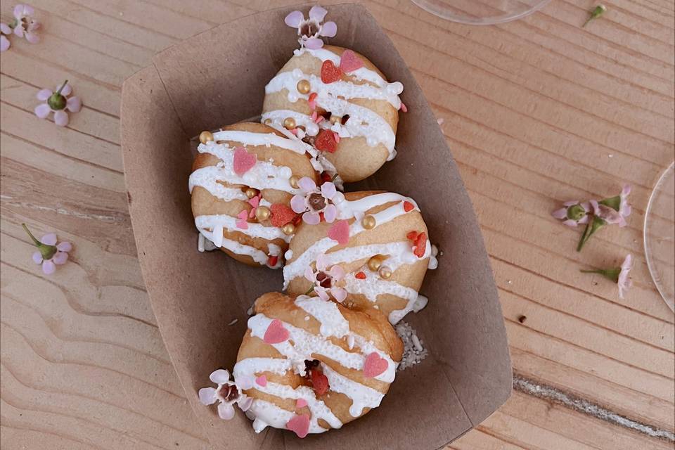 Decorated Mini Donuts