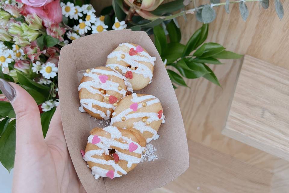 Decorated Mini Donuts