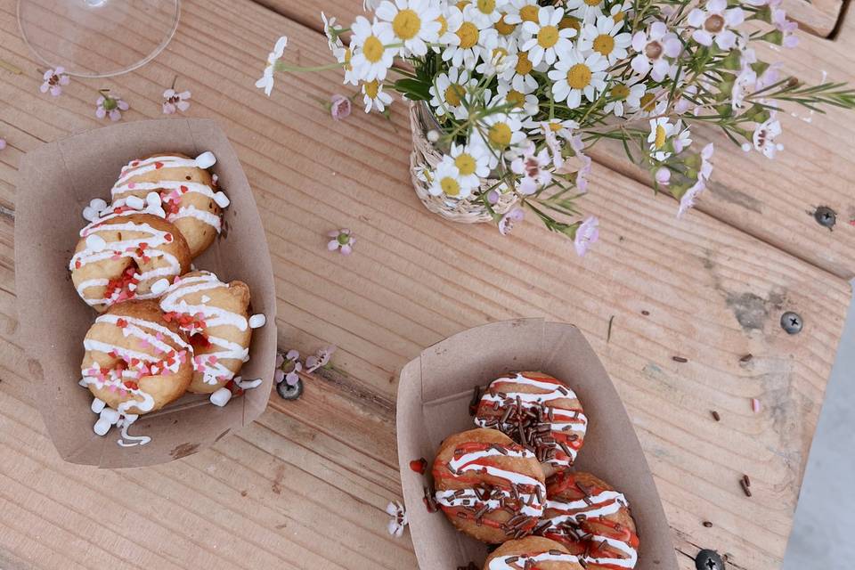 Decorated Mini Donuts