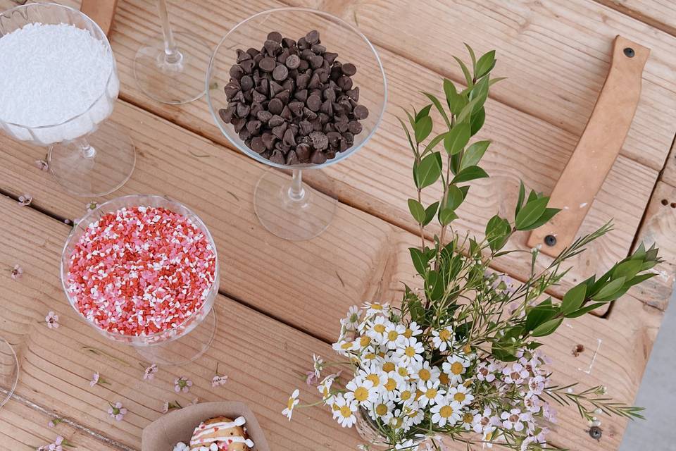 Decorated Mini Donuts