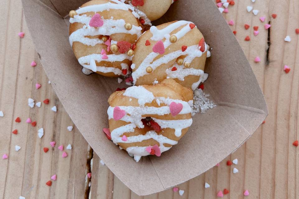 Decorated Mini Donuts