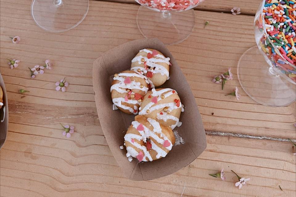 Decorated Mini Donuts