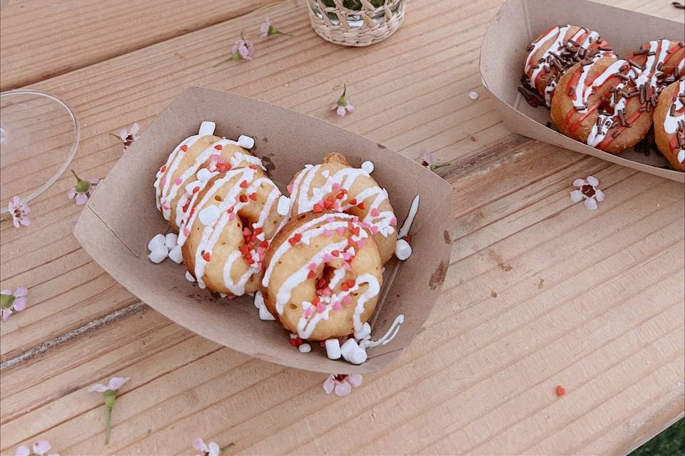 Decorated Mini Donuts