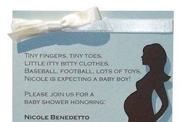 Baby Shower Invitation for boy baby.
