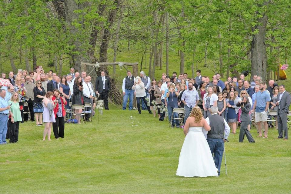 Wedding procession