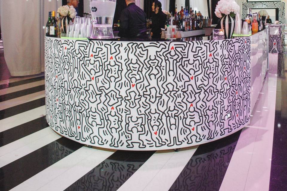 Cocktail Bar Decal