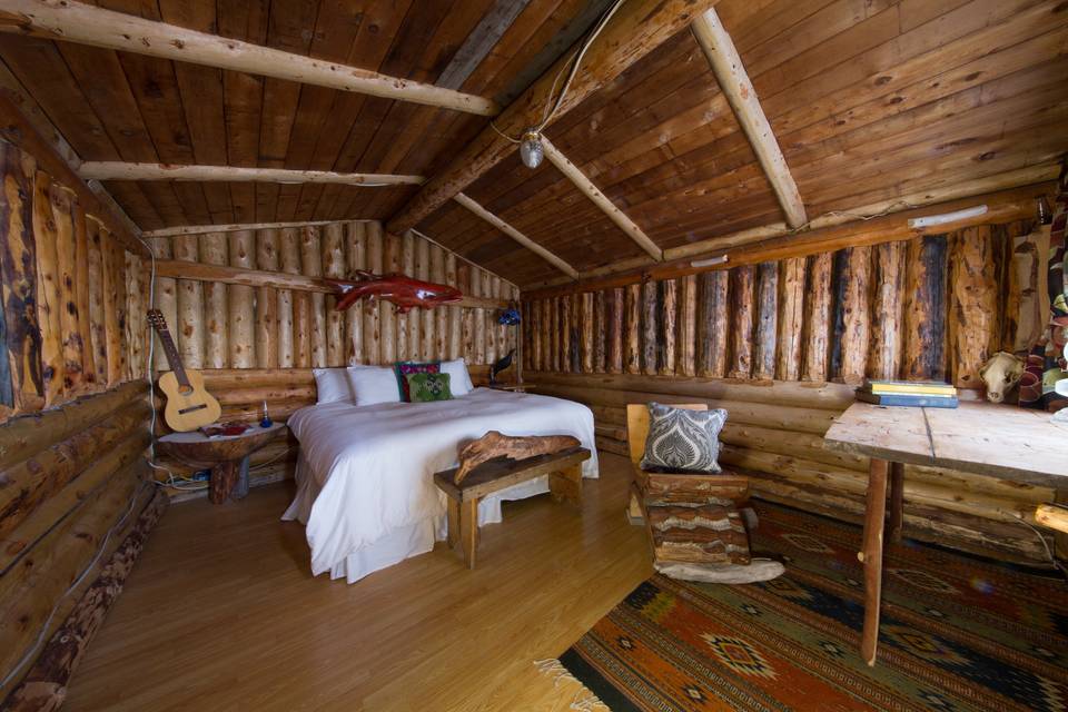 Inside Cabin 2 - King bed