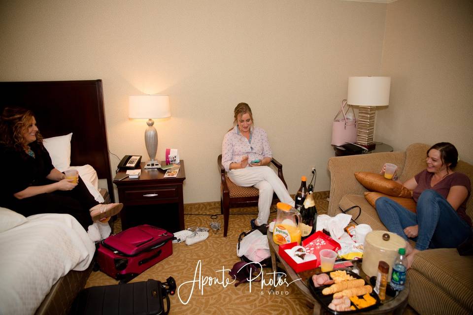 Behind the scenes