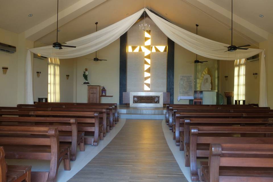 Church inside Resort