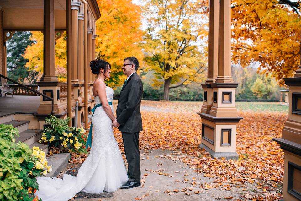 Fall wedding