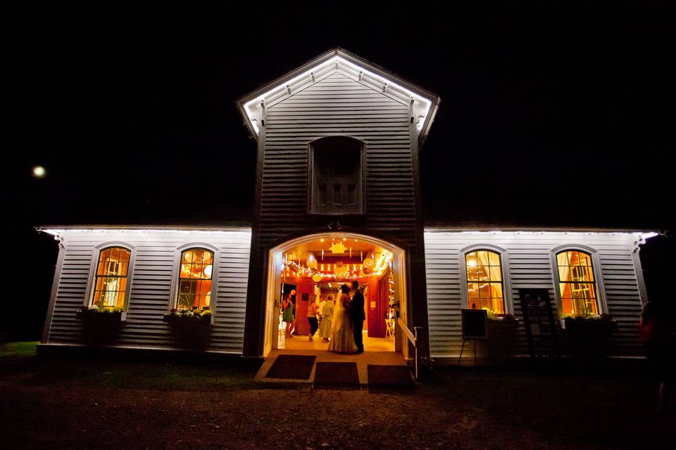 Carriage Barn at Night