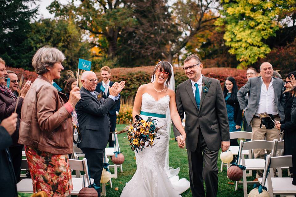 Ceremony in the garden