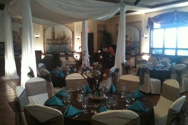 Reception area