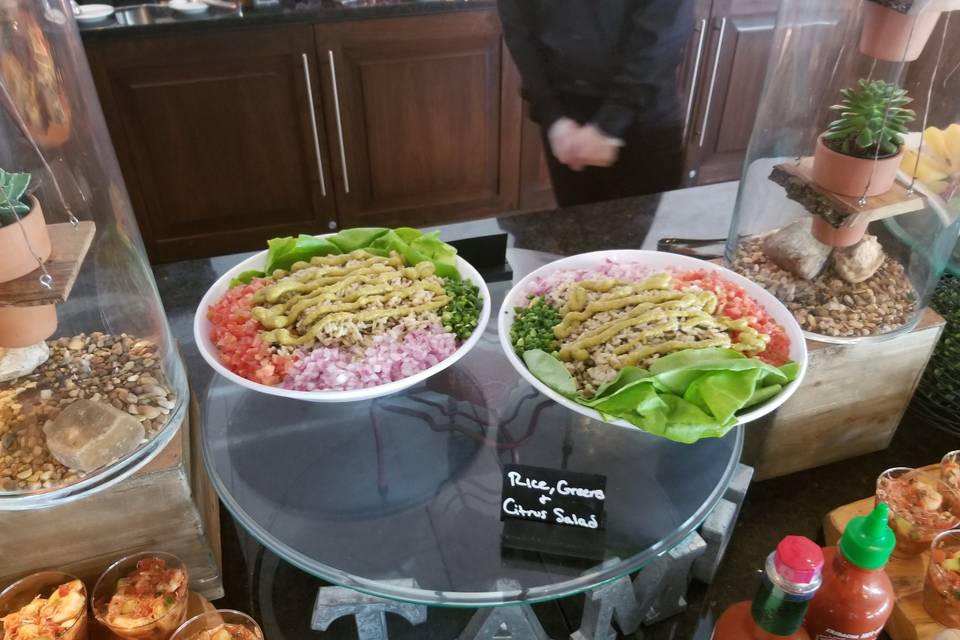 Deconstructed Guacamole Salad
