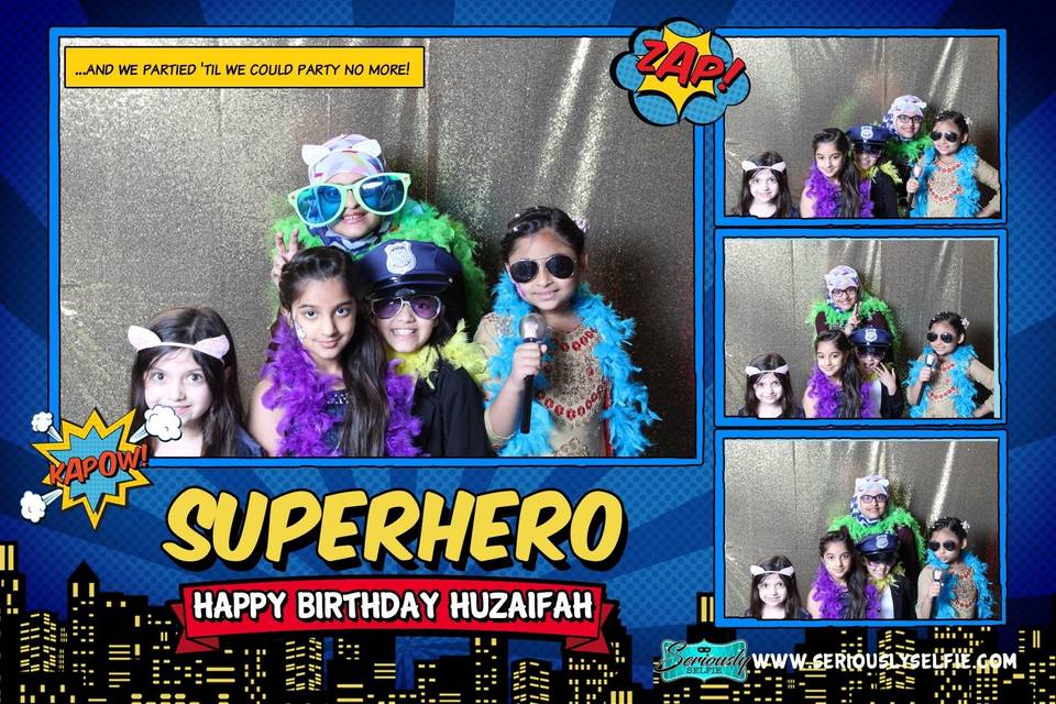Superhero 3rd Birthday Party