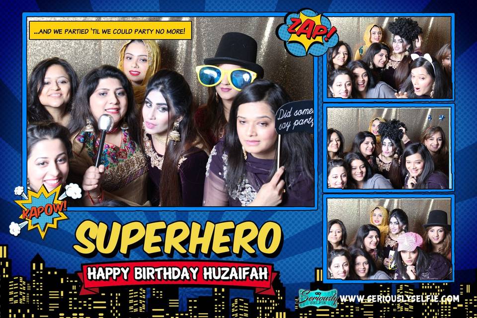 Superhero 3rd Birthday Party