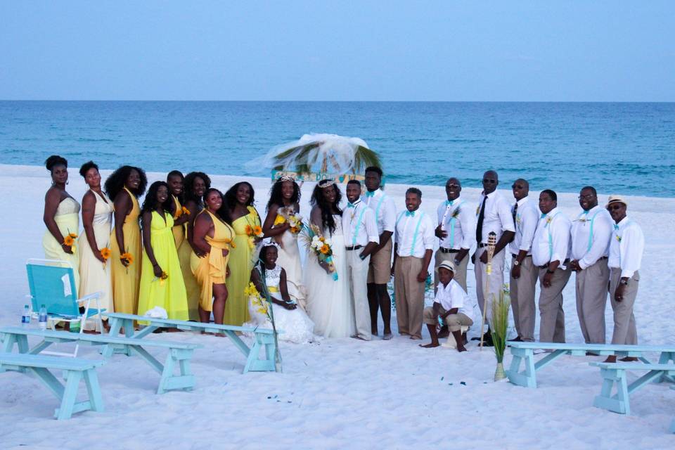 Beach wedding