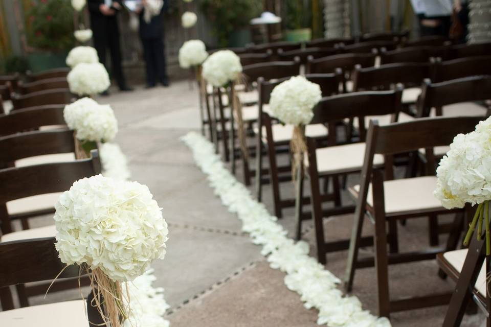 Wedding aisle