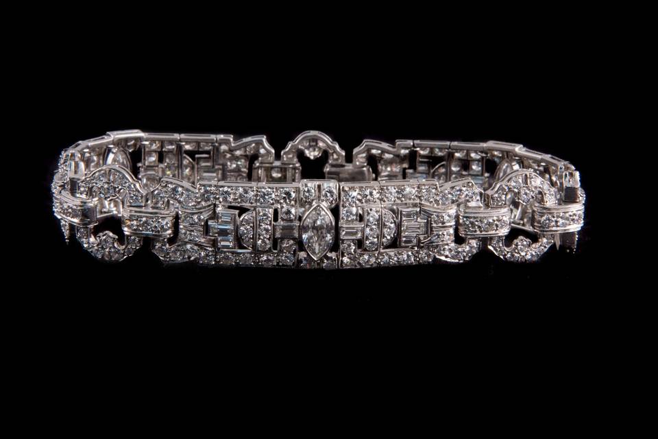 Art Deco Diamond Bracelet