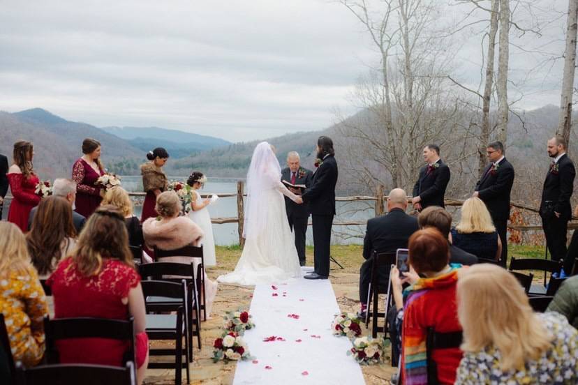 Outdoor ceremony