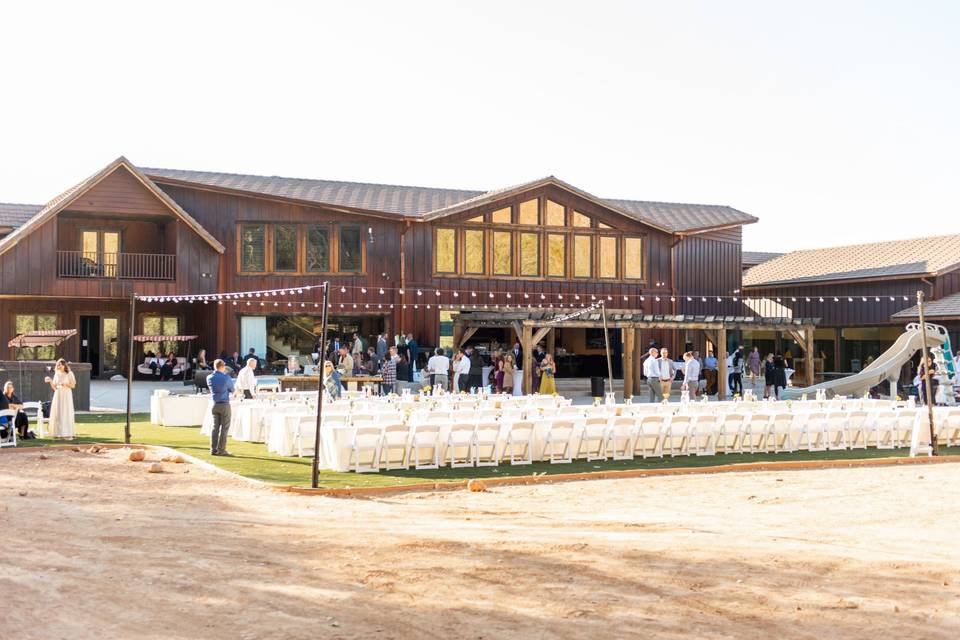 Reception dinner- Zion Oasis