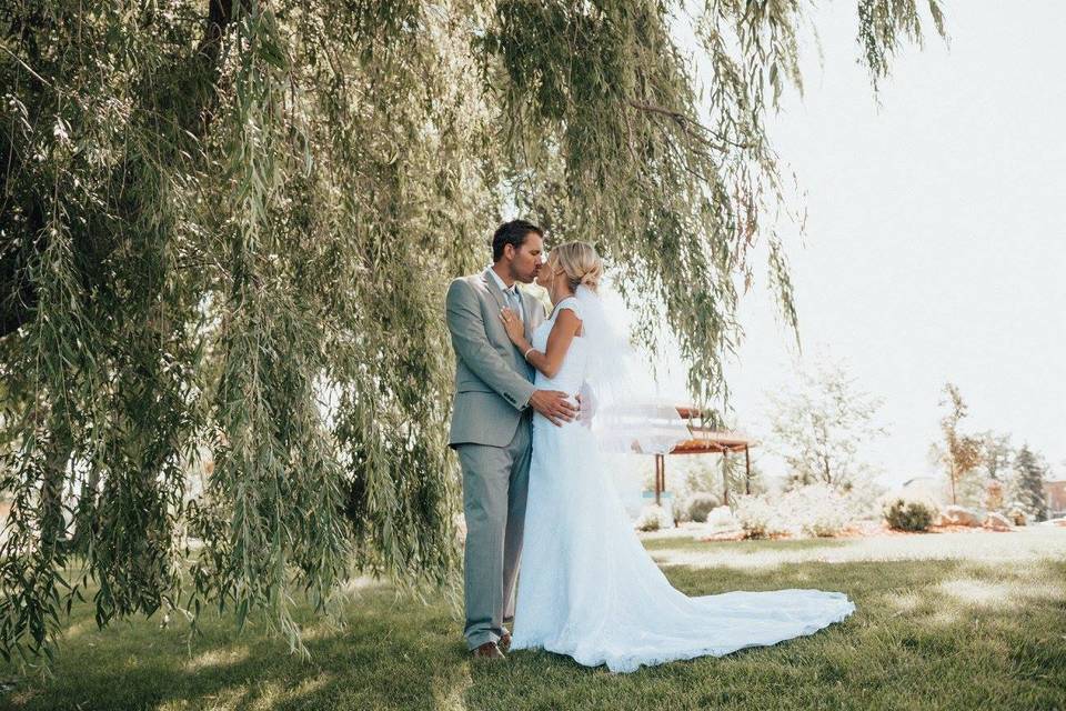Couple outdoors | Credit: hailey marie photo