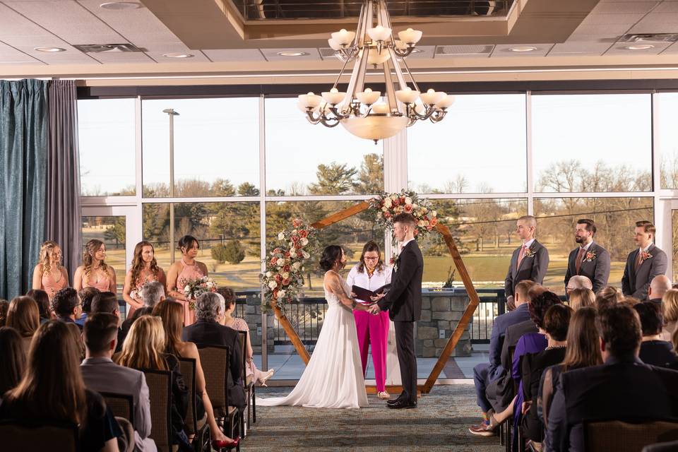 Indoor Wedding Ceremony