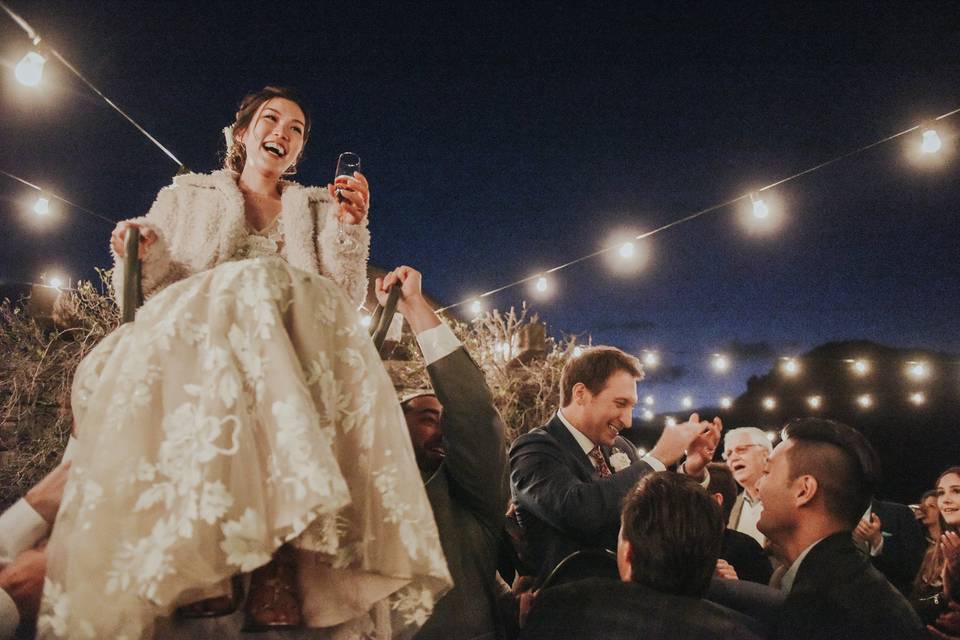 Bride on the dance floor