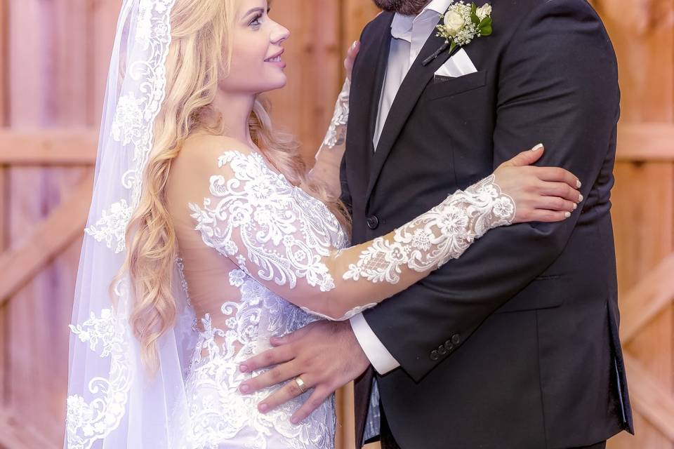 The happy couple