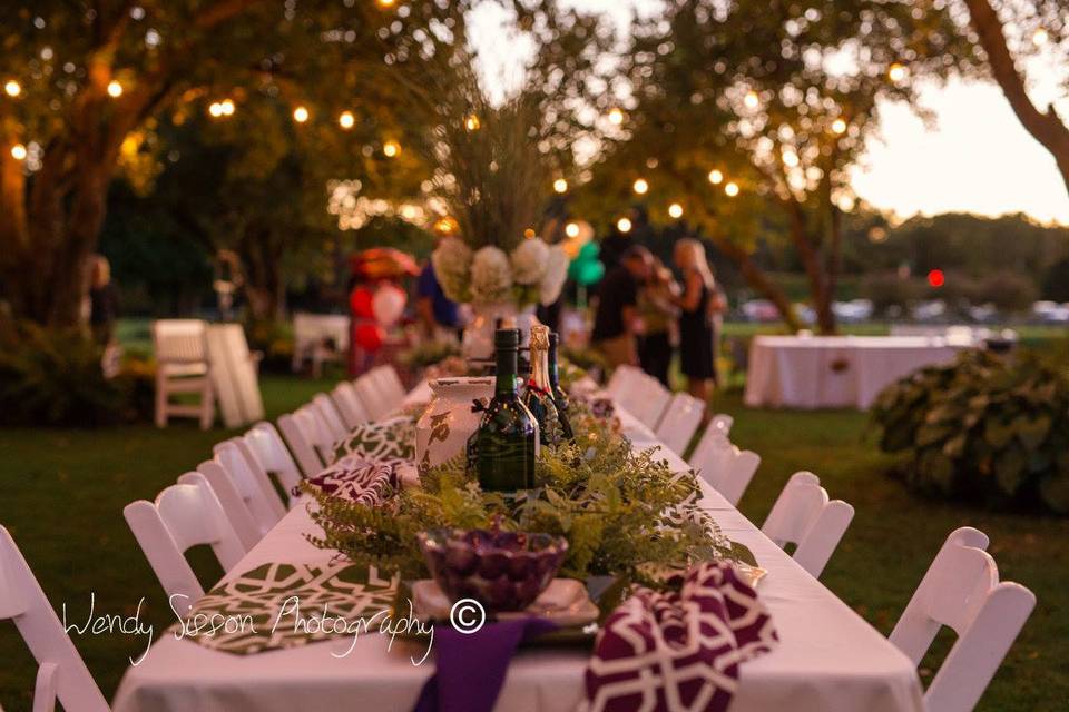 Long table decor