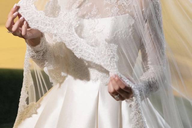 The stunning veil