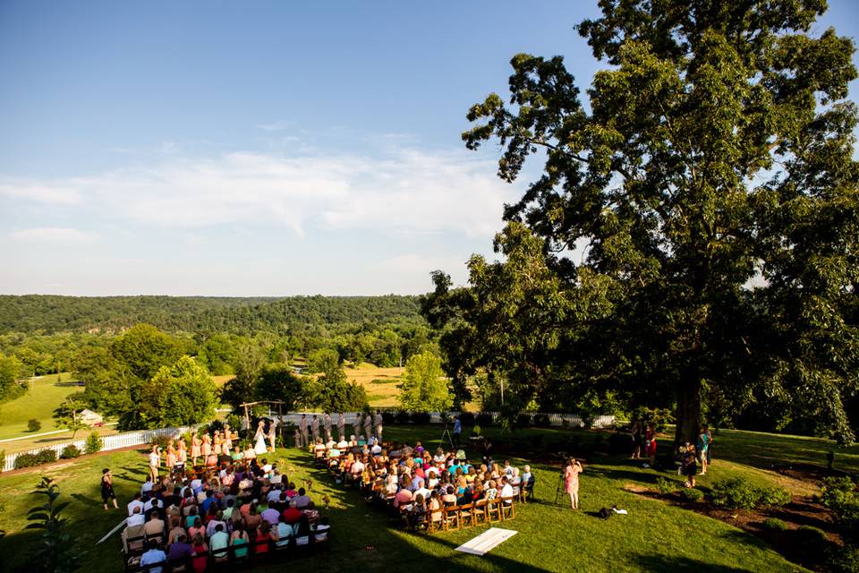 Outdoor ceremony