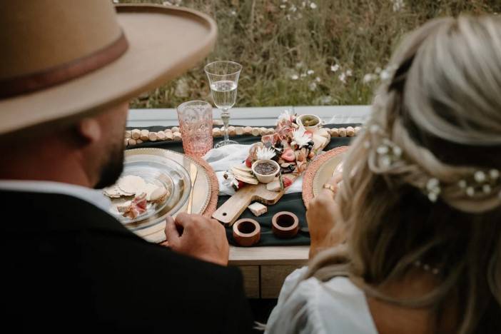 Boho elopement