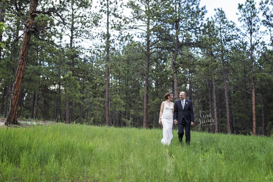 Bride and groom