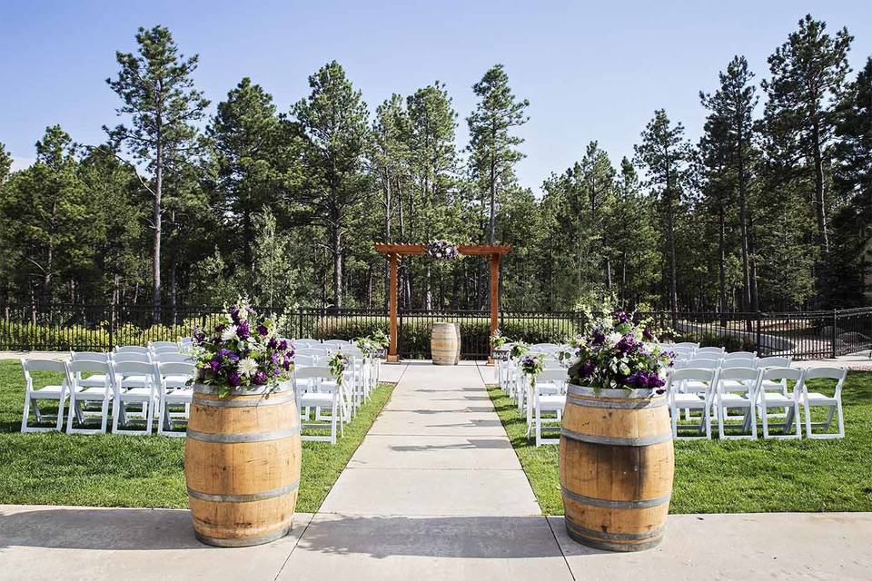 Wedding ceremony venue