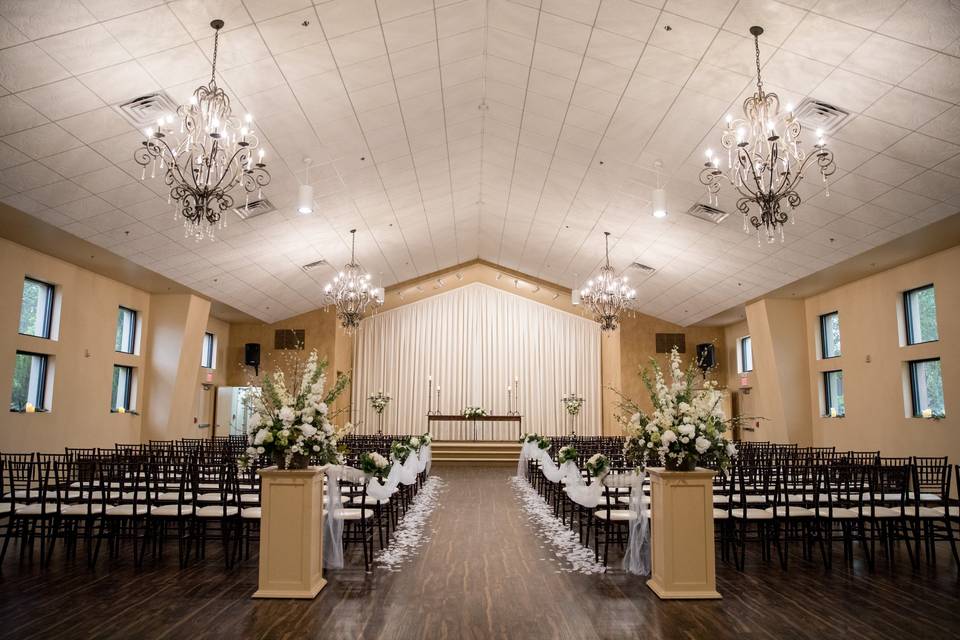 Indoor ceremony