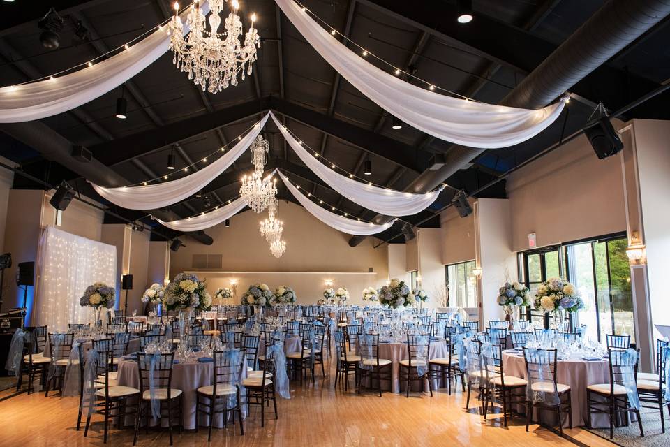 Indoor chapel ceremony