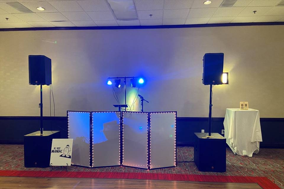 DJ Ree Maniac set up