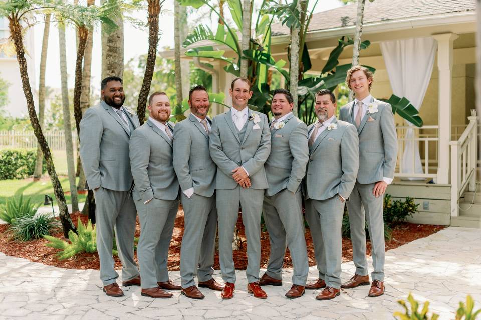 Groomsmen, boutonniere